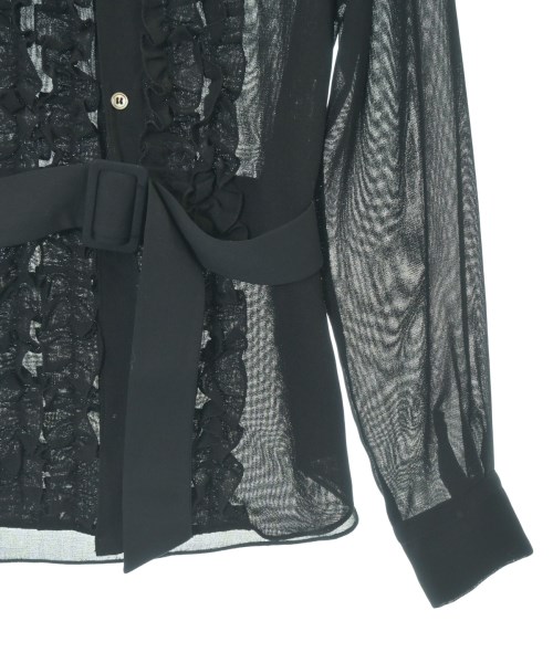 robe de chambre（ローブドシャンブル）カジュアルシャツ 黒 サイズ:-(XL位) レディース/2200658312076