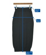 robe de chambre（ローブドシャンブル）ロング・マキシ丈スカート 黒 サイズ:-(XS位) レディース/2200646888446