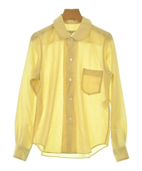 robe de chambre(ローブドシャンブル)カジュアルシャツ 黄 サイズ:S/2200661778036