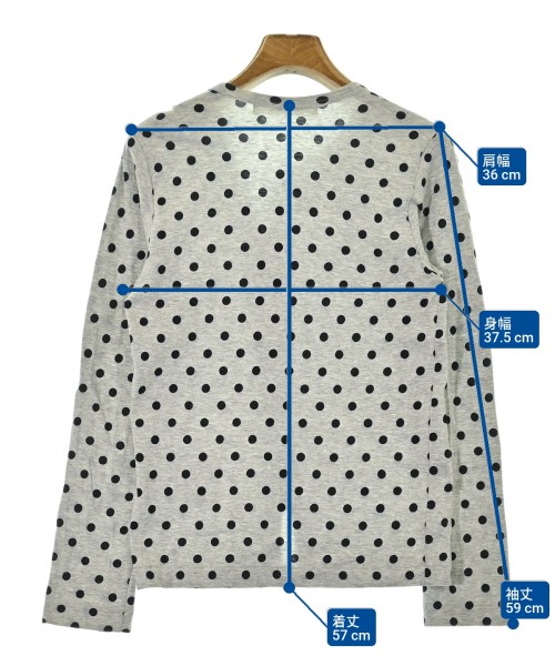 robe de chambre（ローブドシャンブル）Tシャツ・カットソー グレー サイズ:-(M位) レディース/2200661975053