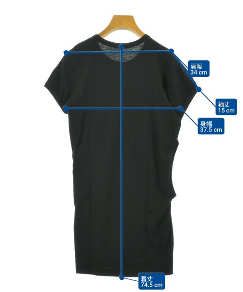 robe de chambre（ローブドシャンブル）Tシャツ・カットソー 黒 サイズ:-(M位) レディース/2200710858221