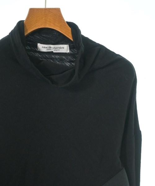 robe de chambre（ローブドシャンブル）Tシャツ・カットソー 黒 サイズ:-(L位) レディース/2200710858238
