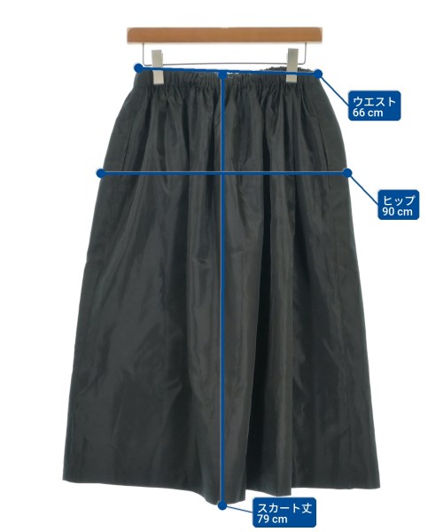 robe de chambre（ローブドシャンブル）ロング・マキシ丈スカート 黒 サイズ:-(M位) レディース/2200712582094