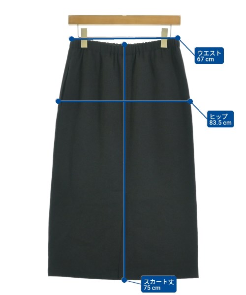 robe de chambre（ローブドシャンブル）ロング・マキシ丈スカート 黒 サイズ:-(M位) レディース/2200717786015