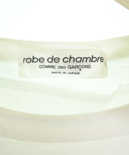 robe de chambre（ローブドシャンブル）Tシャツ・カットソー 白 サイズ:-(M位) レディース/2200718504250