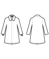robe de chambre（ローブドシャンブル）トレンチコート 紺 サイズ:M レディース/2200644996037