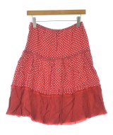 tricot COMME des GARCONS（トリココムデギャルソン）ひざ丈スカート 赤 サイズ:M レディース/2200633778057