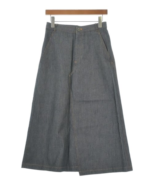 robe de chambre(ローブドシャンブル)ロング・マキシ丈スカート 紺 サイズ:M/2200637082013