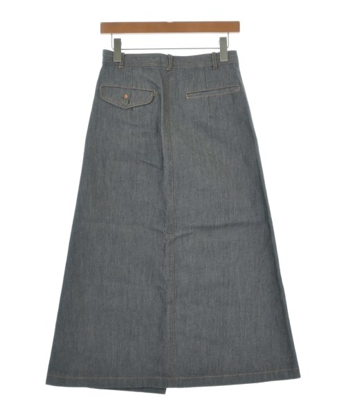 robe de chambre（ローブドシャンブル）ロング・マキシ丈スカート 紺 サイズ:M レディース/2200637082013