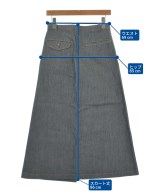 robe de chambre（ローブドシャンブル）ロング・マキシ丈スカート 紺 サイズ:M レディース/2200637082013