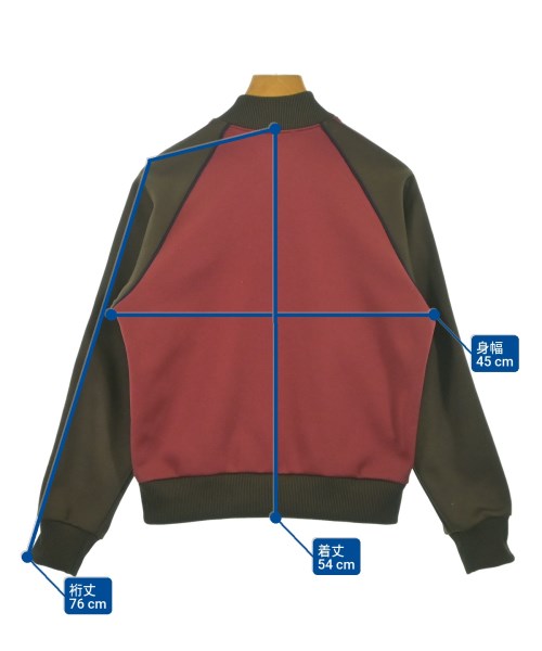 robe de chambre（ローブドシャンブル）スウェット 赤 サイズ:-(L位) レディース/2200647399064