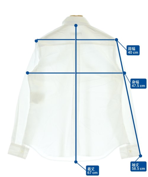 robe de chambre（ローブドシャンブル）カジュアルシャツ 白 サイズ:M レディース/2200649536047