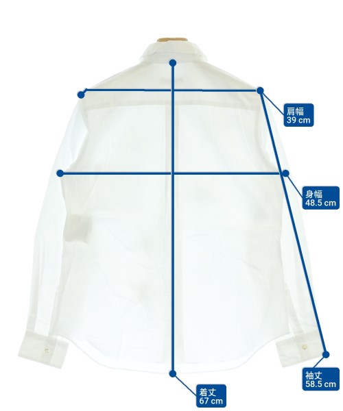 robe de chambre（ローブドシャンブル）カジュアルシャツ 白 サイズ:M レディース/2200649536054