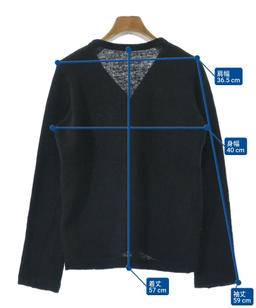 robe de chambre（ローブドシャンブル）カーディガン 黒 サイズ:S レディース/2200650113022