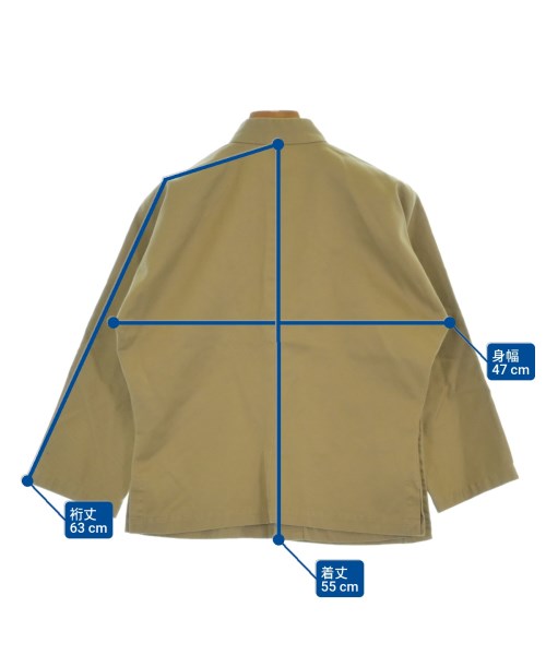 robe de chambre（ローブドシャンブル）カジュアルシャツ ベージュ サイズ:M レディース/2200639770079