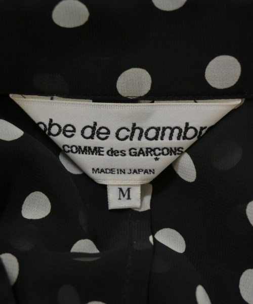 robe de chambre（ローブドシャンブル）ブラウス 黒 サイズ:M レディース/2200645285147