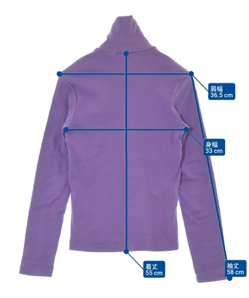 robe de chambre（ローブドシャンブル）Tシャツ・カットソー 紫 サイズ:-(XS位) レディース/2200650874039