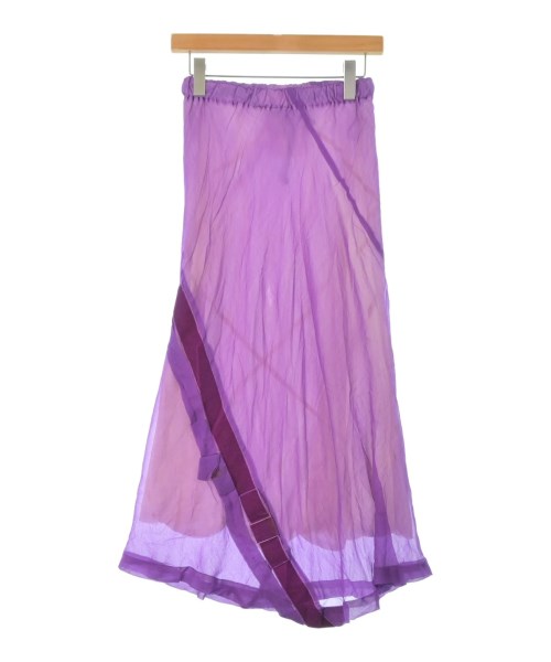 robe de chambre(ローブドシャンブル)ロング・マキシ丈スカート 紫 サイズ:L/2200654573075