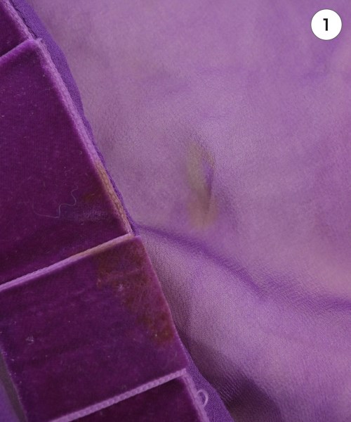 robe de chambre（ローブドシャンブル）ロング・マキシ丈スカート 紫 サイズ:L レディース/2200654573075