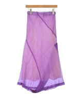 robe de chambre（ローブドシャンブル）ロング・マキシ丈スカート 紫 サイズ:L レディース/2200654573075