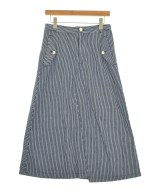 robe de chambre（ローブドシャンブル）ひざ丈スカート 紺 サイズ:M レディース/2200702908040