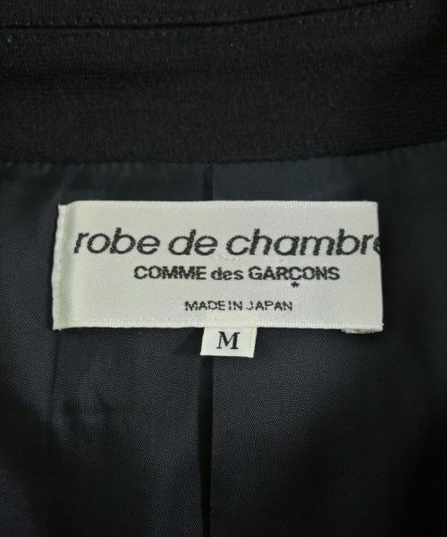 robe de chambre（ローブドシャンブル）ステンカラーコート 黒 サイズ:M レディース/2200704069022
