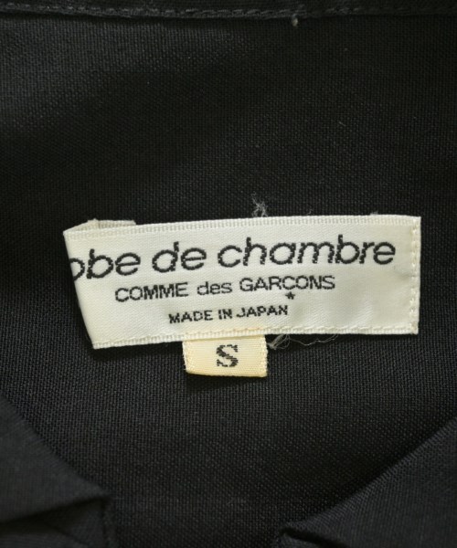 robe de chambre（ローブドシャンブル）カジュアルシャツ 黒 サイズ:S レディース/2200704287037