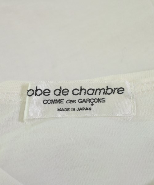 robe de chambre（ローブドシャンブル）Tシャツ・カットソー 白 サイズ:-(S位) レディース/2200704440203