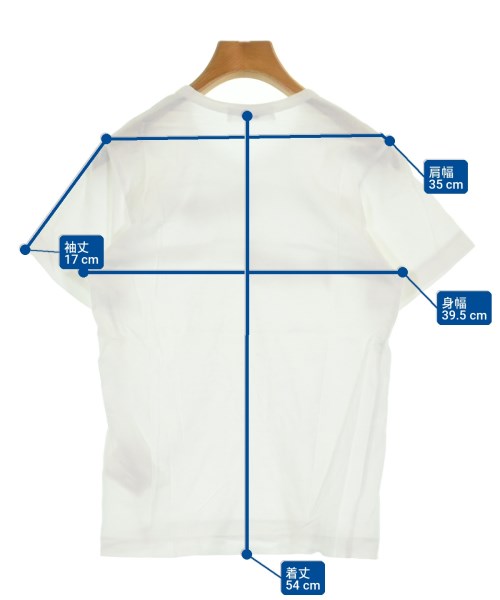 robe de chambre（ローブドシャンブル）Tシャツ・カットソー 白 サイズ:-(S位) レディース/2200704440203