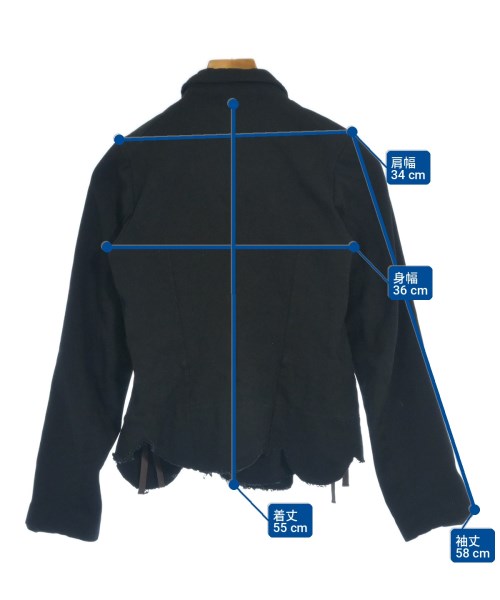 robe de chambre（ローブドシャンブル）その他 黒 サイズ:M レディース/2200705140331