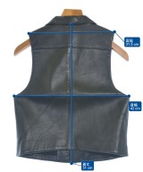 robe de chambre（ローブドシャンブル）ベスト 黒 サイズ:M レディース/2200705140362