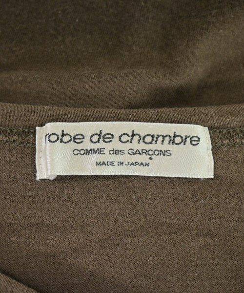 robe de chambre（ローブドシャンブル）Tシャツ・カットソー 茶 サイズ:M レディース/2200705140393