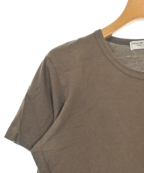 robe de chambre（ローブドシャンブル）Tシャツ・カットソー 茶 サイズ:M レディース/2200705140393