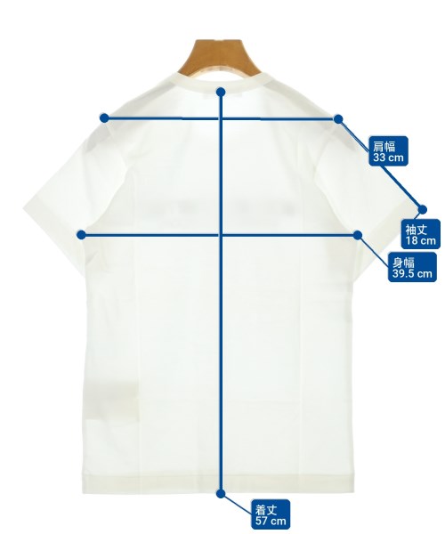 robe de chambre（ローブドシャンブル）Tシャツ・カットソー 白 サイズ:S レディース/2200705739177