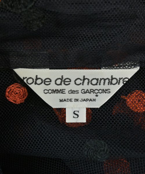 robe de chambre（ローブドシャンブル）カジュアルシャツ 黒 サイズ:S レディース/2200706256079