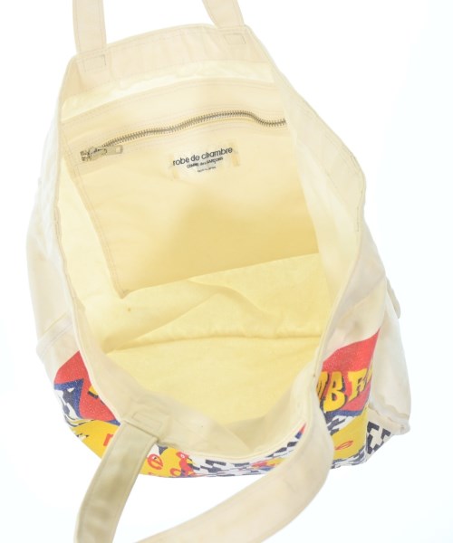 robe de chambre（ローブドシャンブル）トートバッグ 白 サイズ:- レディース/2200663451135