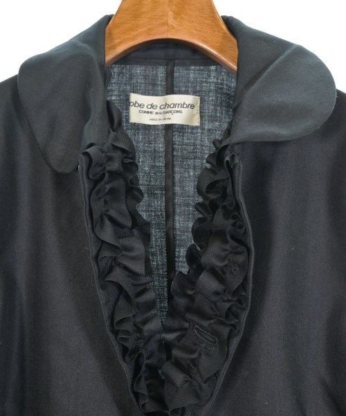 robe de chambre（ローブドシャンブル）カジュアルジャケット 黒 サイズ:-(M位) レディース/2200662910107