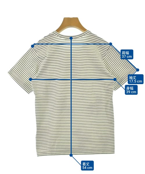 robe de chambre（ローブドシャンブル）Tシャツ・カットソー 白 サイズ:-(M位) レディース/2200665379130