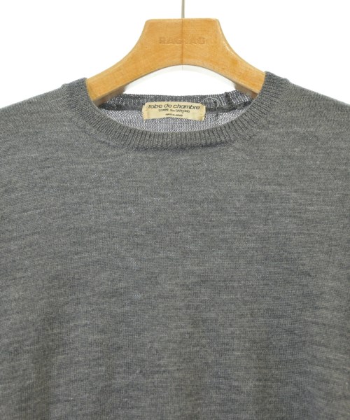 robe de chambre（ローブドシャンブル）ニット・セーター グレー サイズ:-(S位) レディース/2200669952063