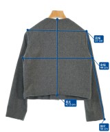 robe de chambre（ローブドシャンブル）ノーカラージャケット グレー サイズ:-(M位) レディース/2200670740062