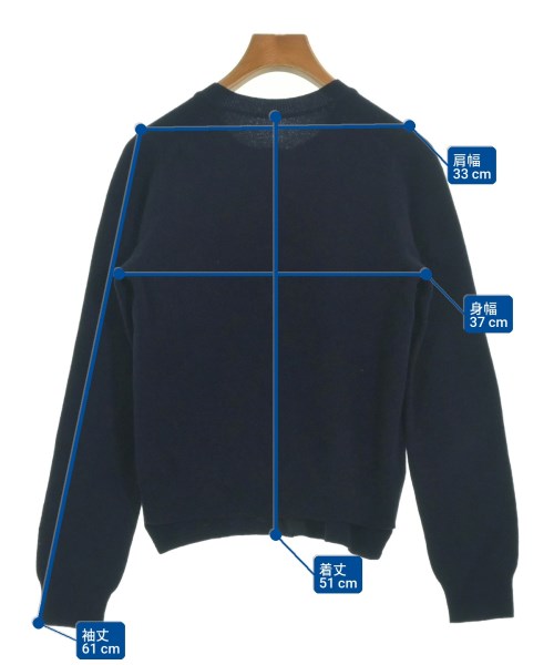 robe de chambre（ローブドシャンブル）ニット・セーター 紺 サイズ:-(S位) レディース/2200726851155