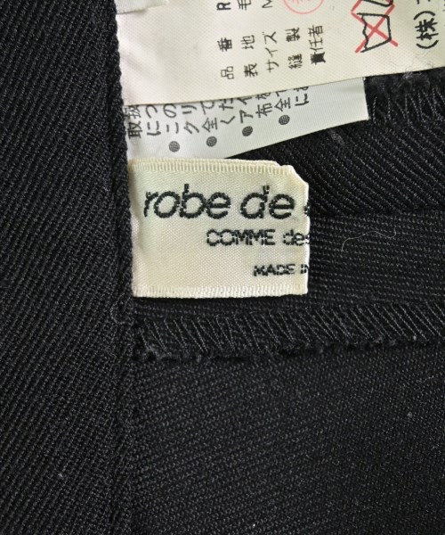 robe de chambre（ローブドシャンブル）クロップドパンツ 黒 サイズ:M レディース/2200723303114