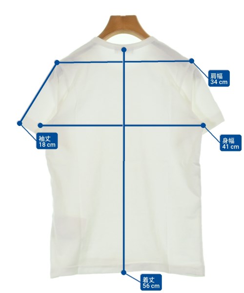 robe de chambre（ローブドシャンブル）Tシャツ・カットソー 白 サイズ:-(M位) レディース/2200720782059