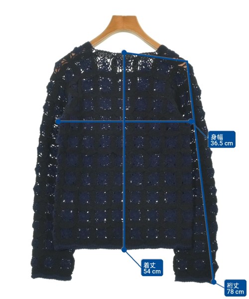 robe de chambre（ローブドシャンブル）カーディガン 紺 サイズ:-(S位) レディース/2200727878250
