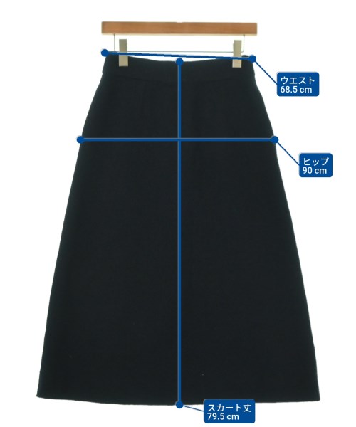 robe de chambre（ローブドシャンブル）ロング・マキシ丈スカート 黒 サイズ:M レディース/2200685530092