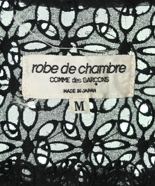 robe de chambre（ローブドシャンブル）ブラウス 黒 サイズ:M レディース/2200691713137