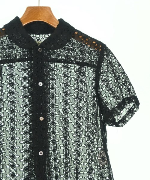 robe de chambre（ローブドシャンブル）ブラウス 黒 サイズ:M レディース/2200691713137