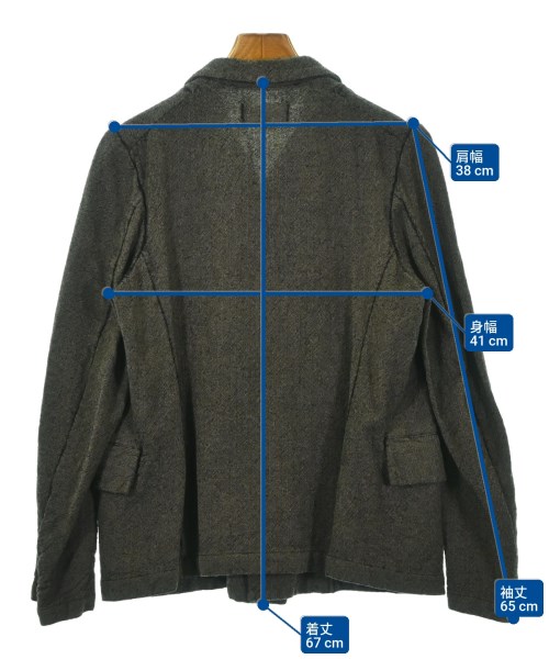 robe de chambre（ローブドシャンブル）テーラードジャケット グレー サイズ:L レディース/2200687401031