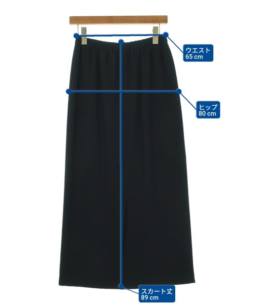 robe de chambre（ローブドシャンブル）ロング・マキシ丈スカート 紺 サイズ:L レディース/2200687401093