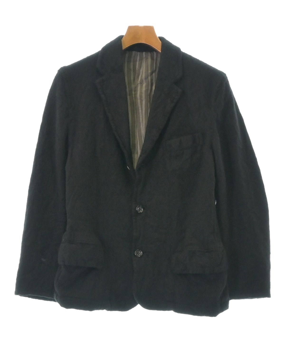 田中期　コムデギャルソンオム　ジャケット　黒　メンズL COMME des GARCONS HOMME コムデギャルソンオム 田中啓一 02SS